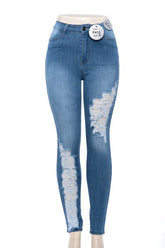 High Waisted Skinny Jeans