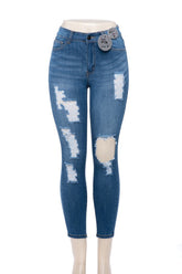 High Waisted Skinny Jeans