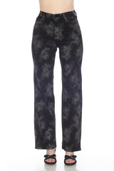 Straight-Leg Jean - Black Smoke Tie-Dye