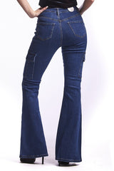 High Waisted, Boot Cut, Flare Jeans