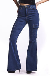 High Waisted, Boot Cut, Flare Jeans