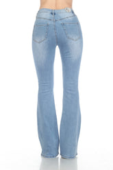 High Waisted, Flare Boot Cut Jeans