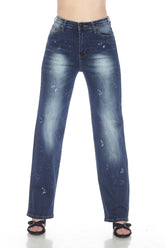 High Waisted, Relaxed Jeans