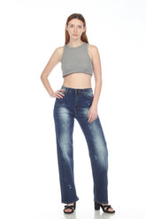 High Waisted Relaxed Jeans