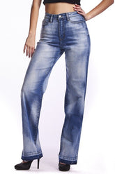 High Waisted, Relaxed Jeans