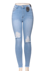 High Waisted Skinny Jeans
