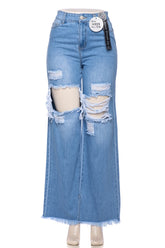 High Waisted, Relaxed Fit Jeans
