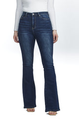 High Waisted, Boot Cut Jeans