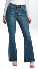 High Waisted, Boot Cut Jeans