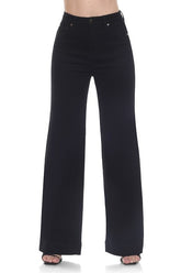 High Waisted, Wide-Leg Jeans with TENCEL
