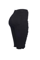 High Waisted Skinny Bermuda