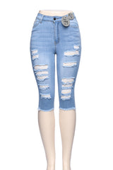High Waisted Bermuda