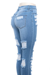 High Waisted Skinny Jeans