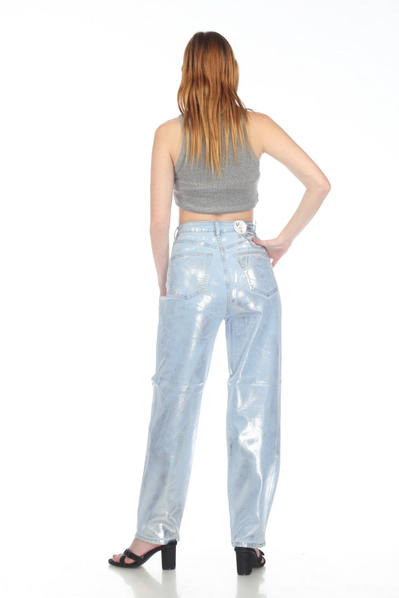 High Waisted, Relax Jeans