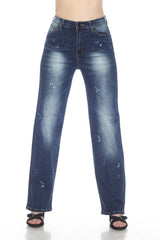 High Waisted, Relaxed Jeans