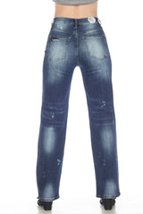 High Waisted, Relaxed Jeans