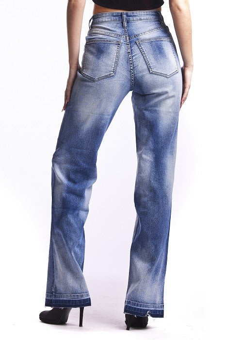 High Waisted, Relaxed Jeans