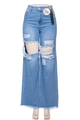 High Waisted Relaxed Fit Jeans