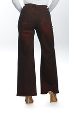 High Waisted, Straight Leg Jeans