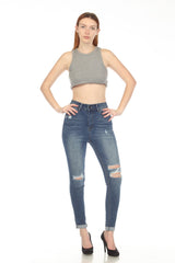 High Waisted, Skinny Jeans