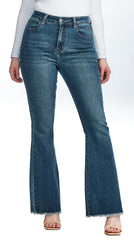 High Waisted, Boot Cut Jeans