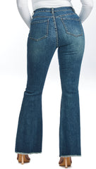 High Waisted, Boot Cut Jeans